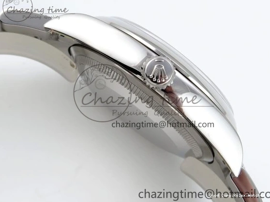 Good Copy Rolex Watches ZipUp Dial 1:1 on VR 36mm Silver 904L Oyster Edition Perpetual Bracelet SS Steel Best 126000 1741 Clean 0109